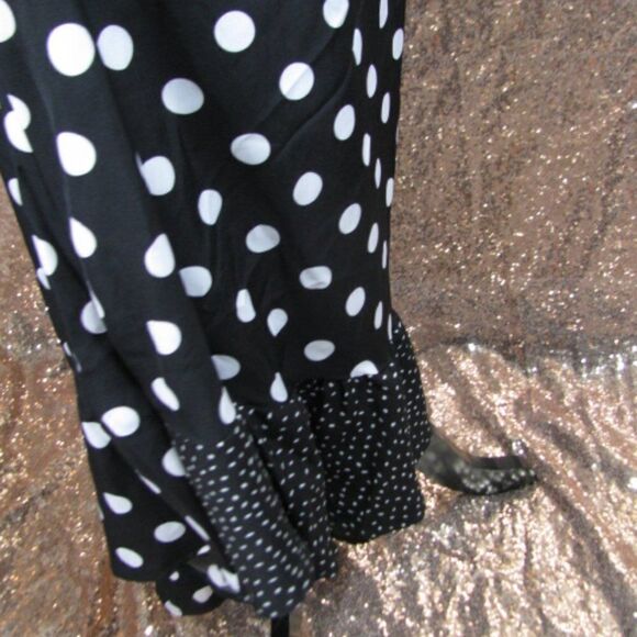 NWT BloomChic polka dot wrap dress 28 / 5X - Picture 6 of 12
